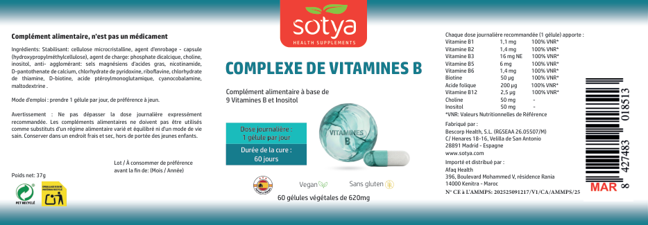 Complexe de Vitamines B view 2