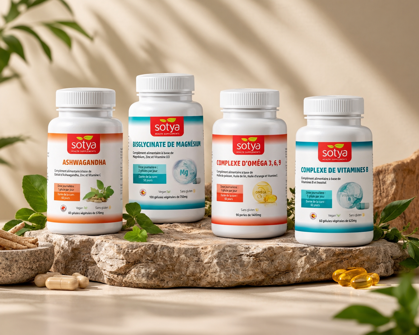Gamme de compléments alimentaires SOTYA